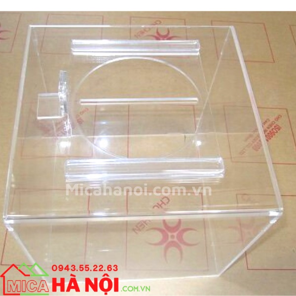 HÒM PHIẾU GỖ THIẾT KẾ TRUYỀN THỐNG DÙNG TRONG BẦU CỬ HOẶC HOẠT ĐỘNG CỘNG ĐỒNG